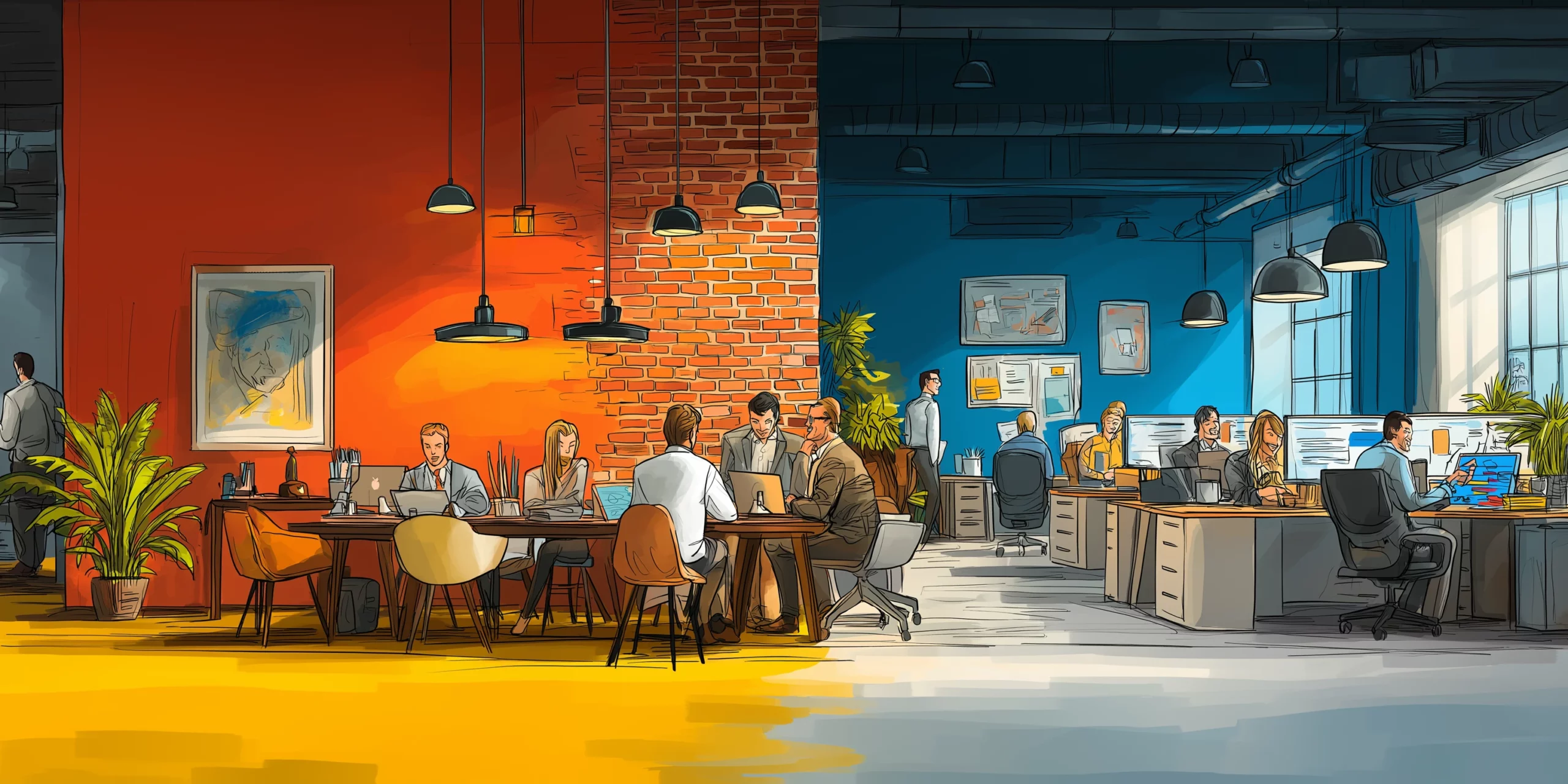 Boutique vs Corporate office spaces